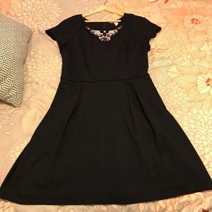 Black party dress with pockets